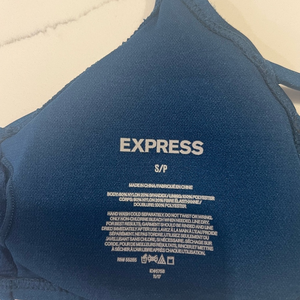 Express Turquoise Bikini Set - Picture 3 of 4